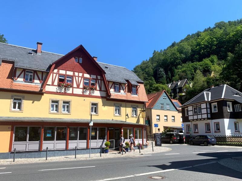 Pension Grenzeck Бад-Шандау Экстерьер фото